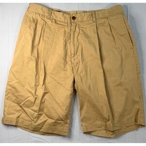 LINCS Cotton Shorts Pleated Beige size 36